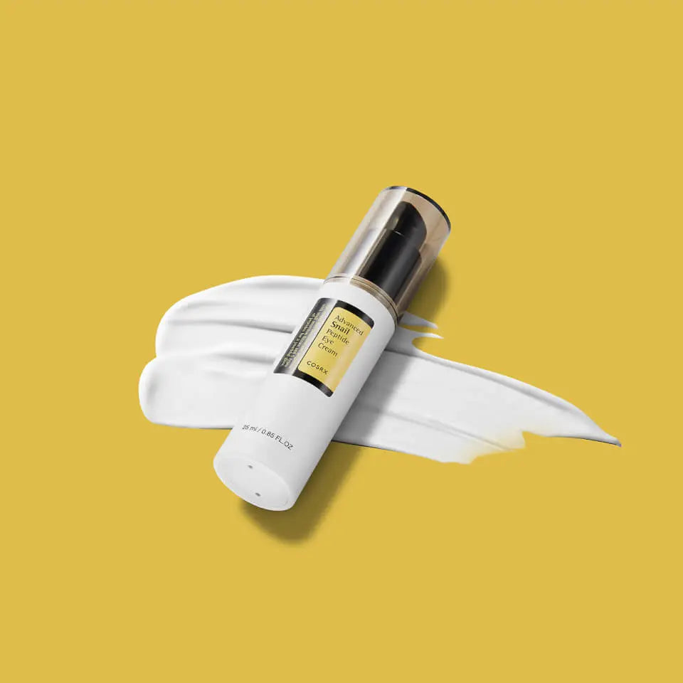 COSRX Advanced Snail Peptide Eye Cream 25ml Crème Contour Yeux Anti-Âge Peptides Snail Mucin Rides Cernes Hydratation