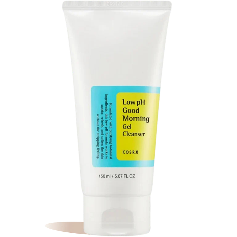 COSRX Low PH Good Morning Gel Cleanser 150ml Gel Nettoyant Visage pH Doux Tea Tree Nettoyage Délicat Peaux Sensibles