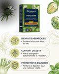 Ampoules Digestion &amp; Détox Foie BIO - Dietaroma Digestion² (Cure 20 Jours) - Artichaut &amp; Chardon-Marie