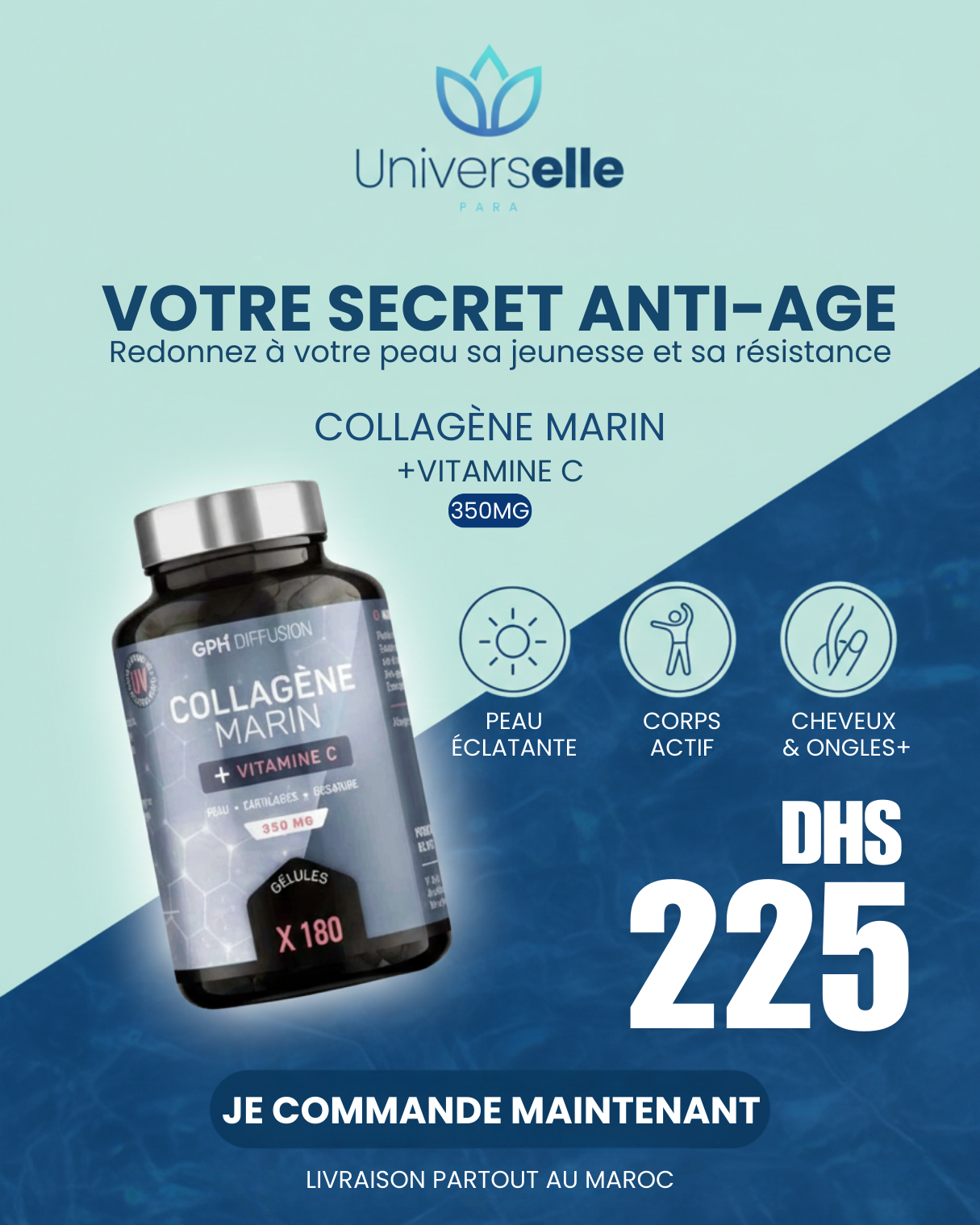 Collagène Marin + Vitamine C :Votre Secret de Beauté Globale de l'Intérieur