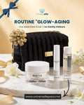Routine Glow-Aging Matis Paris - Coffret Éclat + Vanity Velours Offert