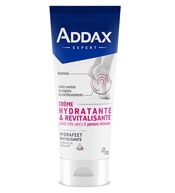 Addax Hydrafeet Crème hydratante et revitalisante - 100 ml