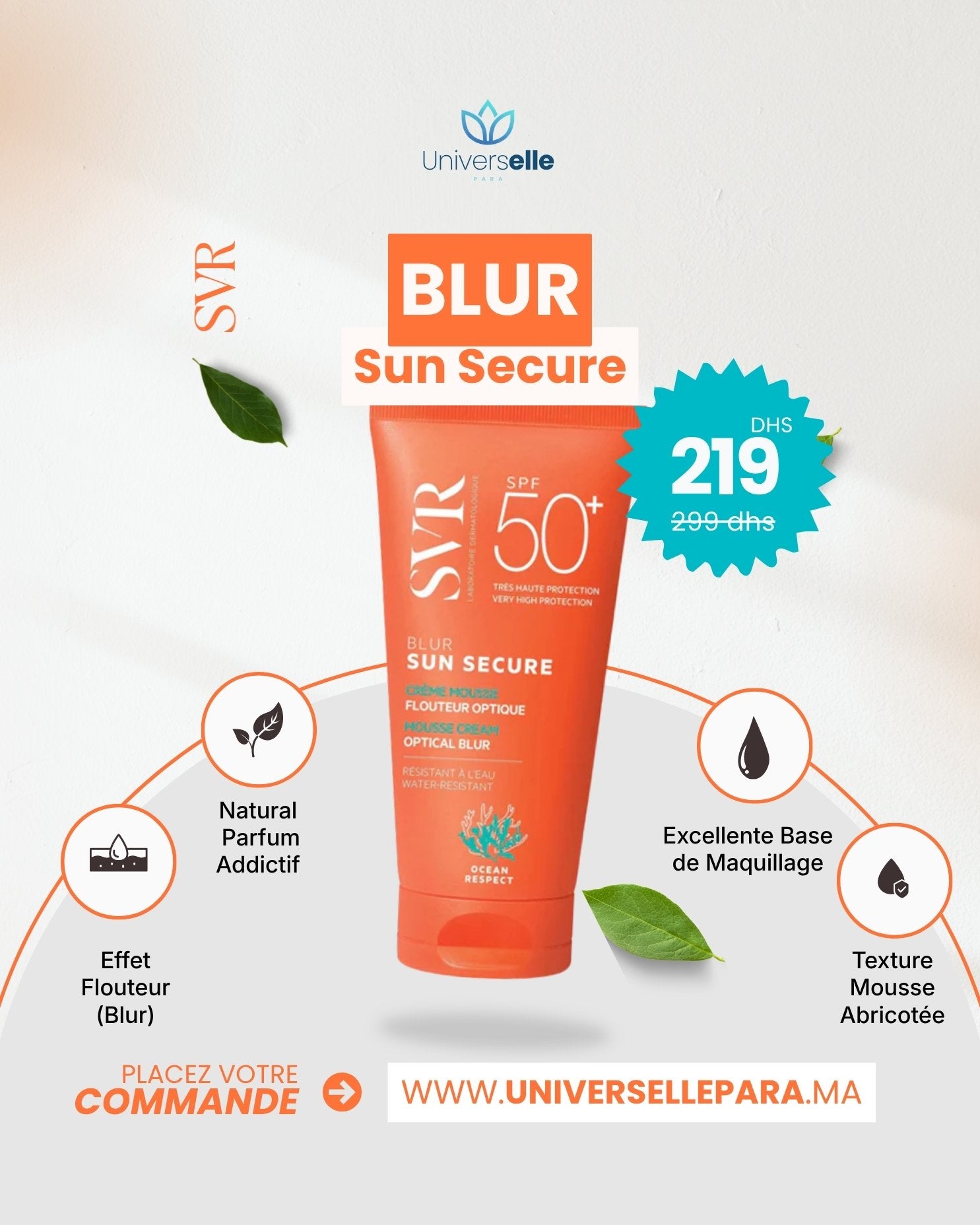SVR Sun Secure Blur SPF 50+ - 50ml