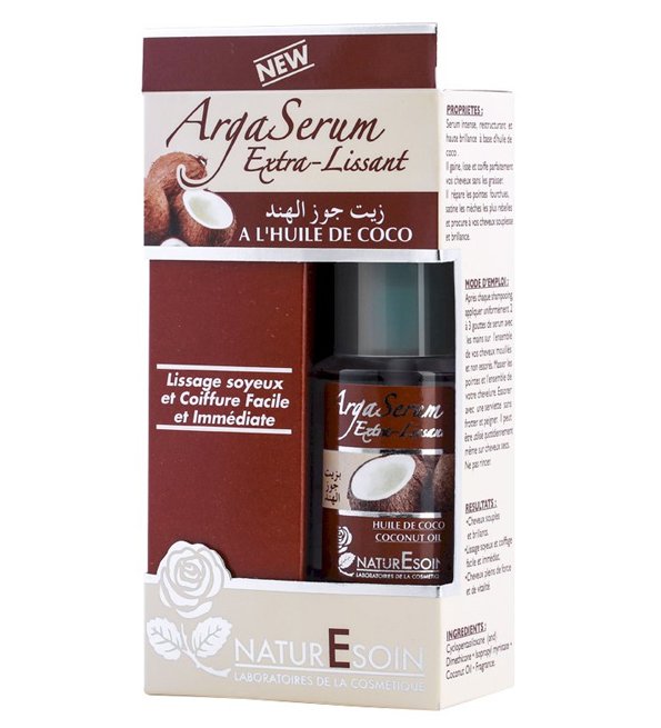 NaturEsoin ArgaSerum à l'Huile de Coco - 50 ml