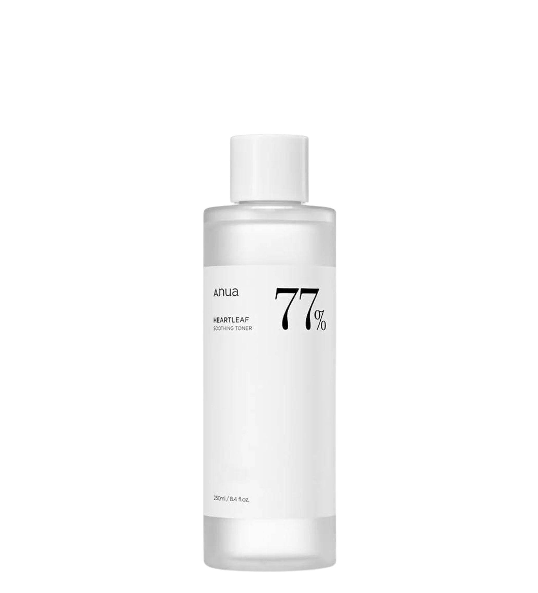 ANUA Heartleaf 77% Soothing Toner 250ml Hydratation Apaisement Anti-Acné Peaux Sensibles K-Beauty