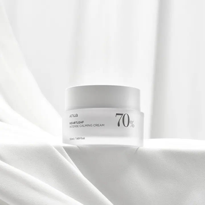 ANUA HeartleaF 70 Intense Calming Cream 50ml Crème Apaisante Centella Asiatica Rougeurs