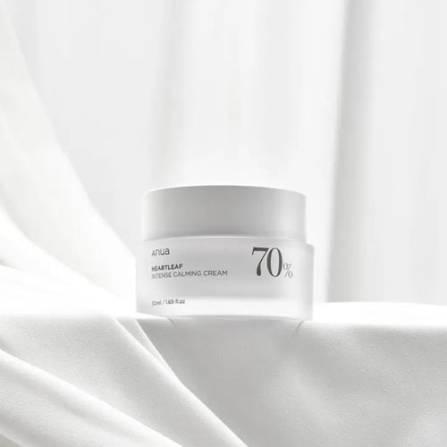 ANUA HeartleaF 70 Intense Calming Cream 50ml Crème Apaisante Centella Asiatica Rougeurs
