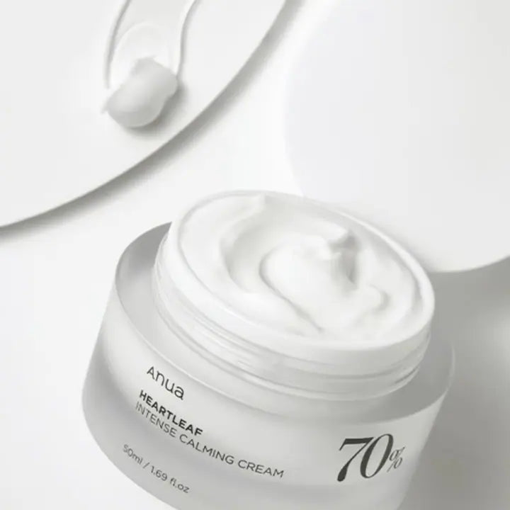 ANUA HeartleaF 70 Intense Calming Cream 50ml Crème Apaisante Centella Asiatica Rougeurs