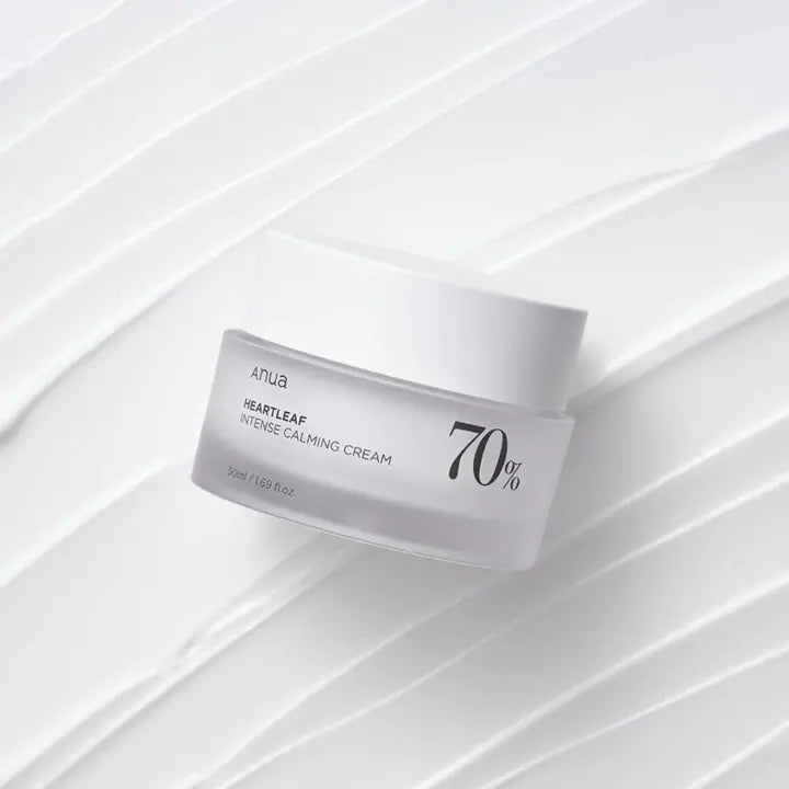 ANUA HeartleaF 70 Intense Calming Cream 50ml Crème Apaisante Centella Asiatica Rougeurs