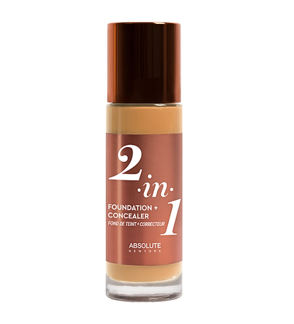 Absolute New York 2in1 Foundation &amp; Concealer Cool Beige 35ml