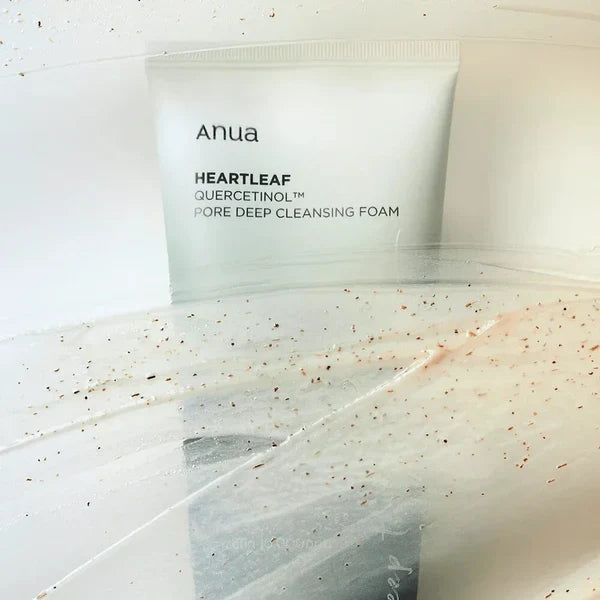 ANUA HeartleaF Quercetinol Pore Deep Cleansing Foam 150ml Mousse Nettoyante Pores Quercétinol