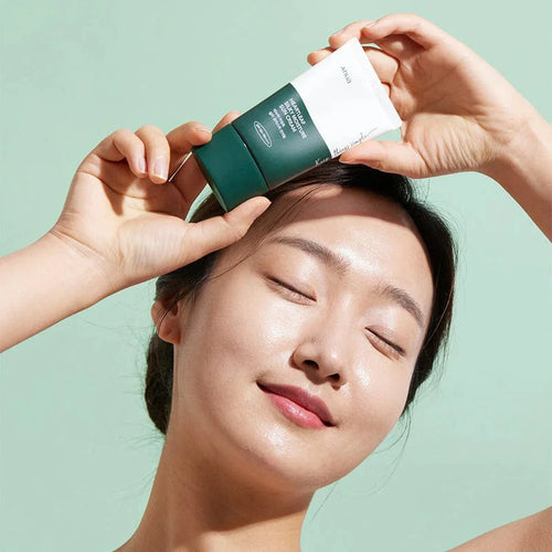 ANUA HeartleaF Silky Moisture Sun Cream SPF50+ PA++++ 50ml Crème Solaire Hydratante