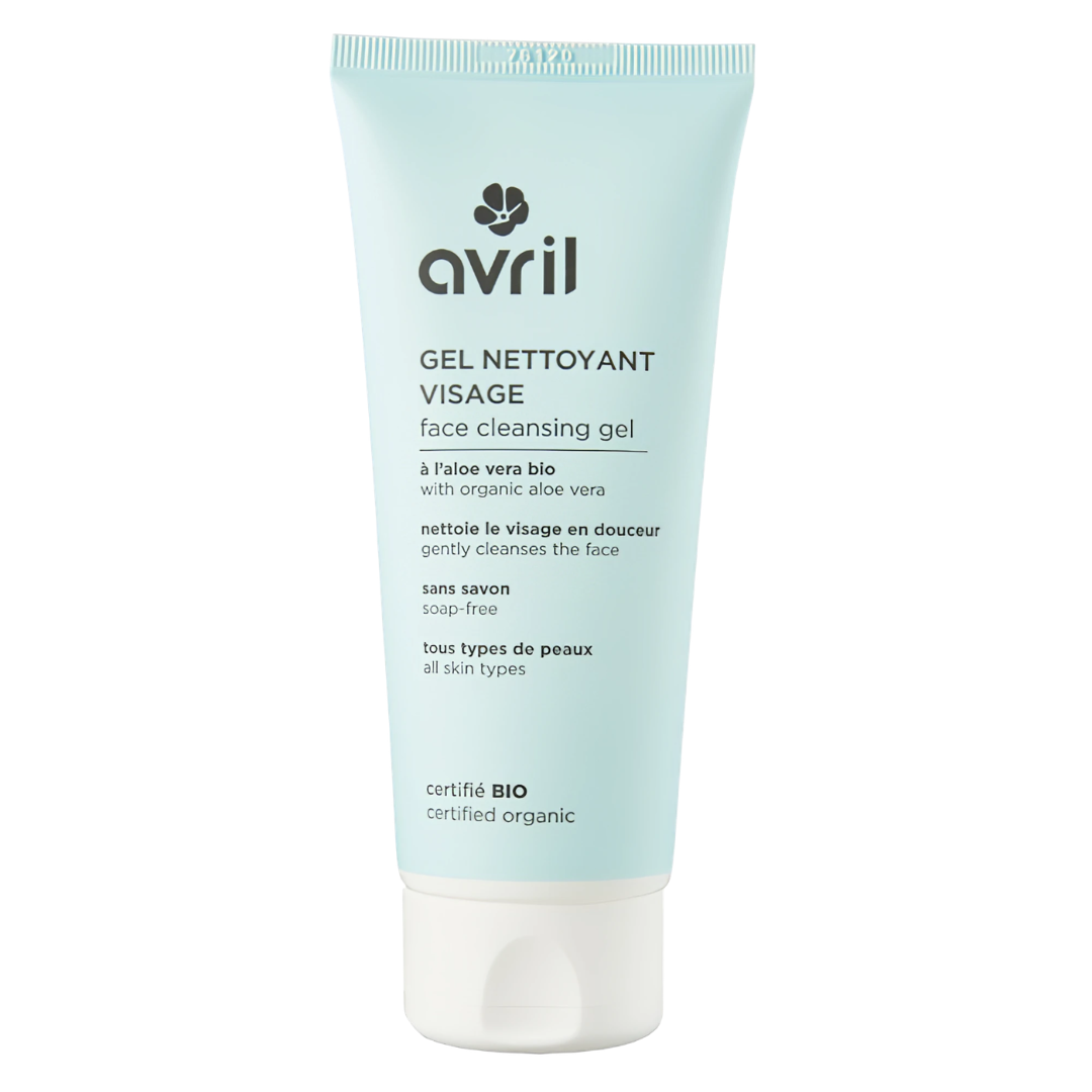 Avril Gel Nettoyant Visage Aloe Vera Bio 100ml