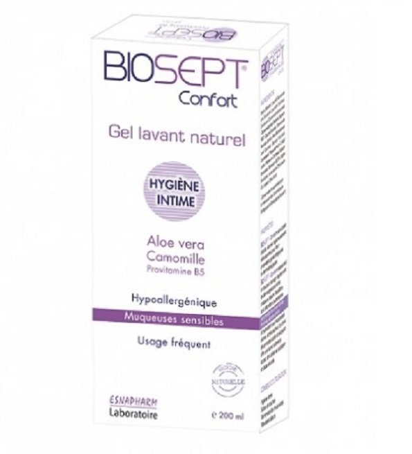 BIOSEPT 7.5 GEL NETTOYANT TRAITANT EXTRA-DOUX À L'ALOE VERA 200 ML