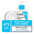 CeraVe SA Gel Nettoyant Anti-Rugosités | Peau Sèche Et Rugueuse | 473ml