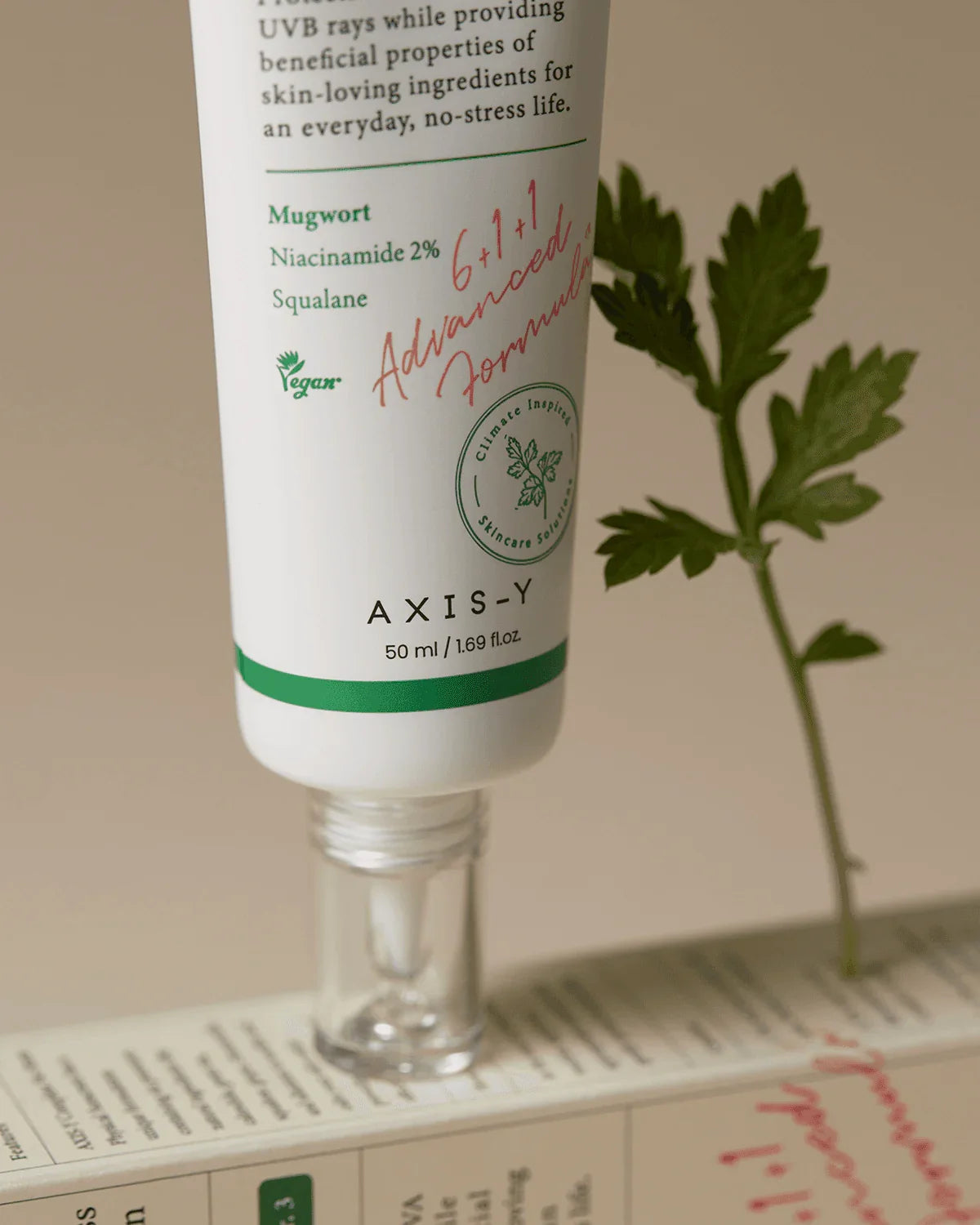 AXIS-Y Complete No-Stress Physical Sunscreen V.3 50ml Protection Minérale SPF50+