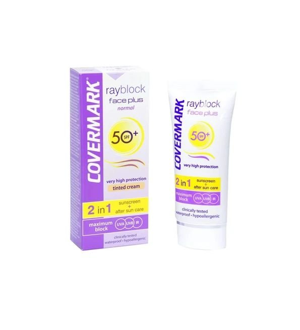 Covermark rayblock face plus Teinte Normal spf30 50ml