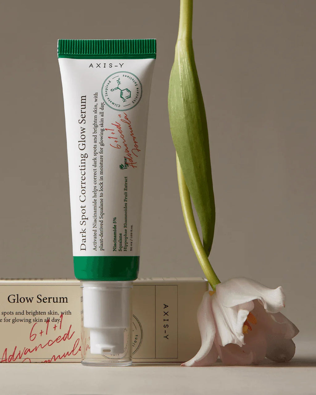 AXIS-Y Dark Spot Correcting Glow Serum 50ml Anti-Taches Éclat Niacinamide