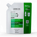 Dercos Shampoing Anti-Pelliculaire Cheveux Gras Refill Recharge 390ml