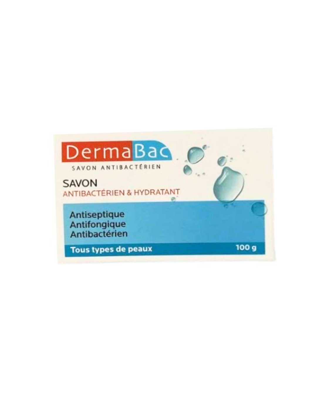 Dermabac Savon Antibacterien &amp; hydratant 100g