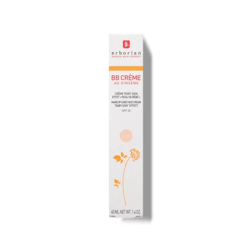 ERBORIAN BB Crème au Ginseng Clair Spf 20 | 40 ml