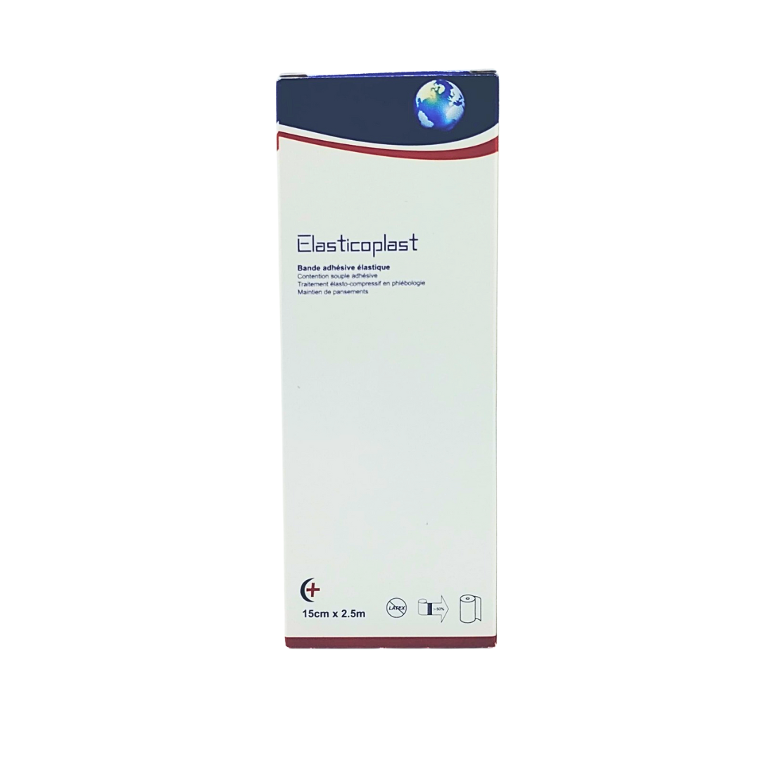 Comfort Elasticoplast Bande Adhesif Elastique 15 cm x 2.5m