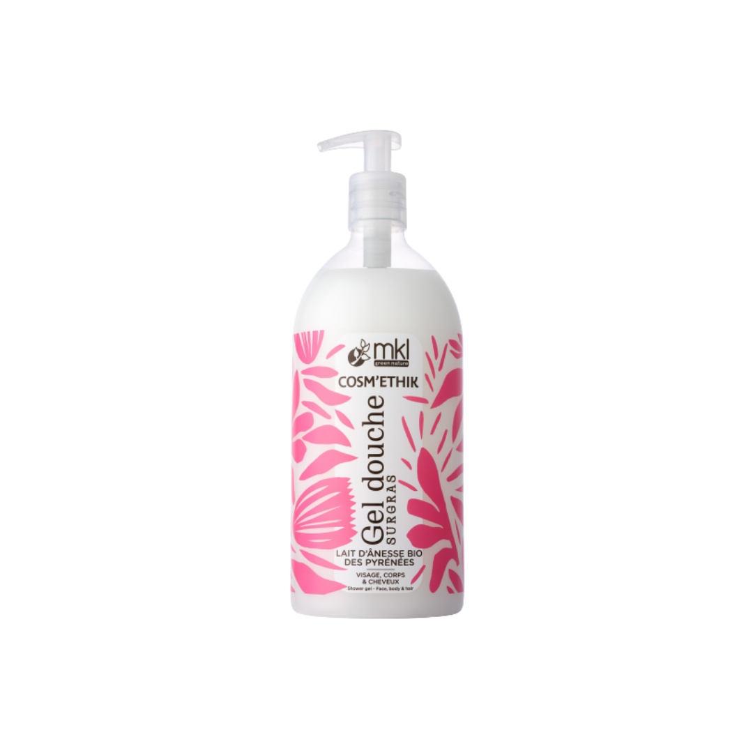 MKL Cosm'ethik Gel Douche Lait D'anesse Bio 1L