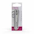 Formes&amp;Flammes Pince A Epiler Acier Forge Bouts Dores Forme Crabe 8cm Refrence 14