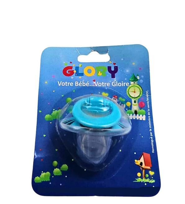 Glory Sucette Ronde 2eme Age Couvercle +6m