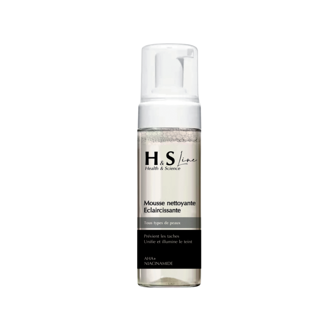 H&amp;S Line Mousse Nettoyante Eclaircissant 150ml