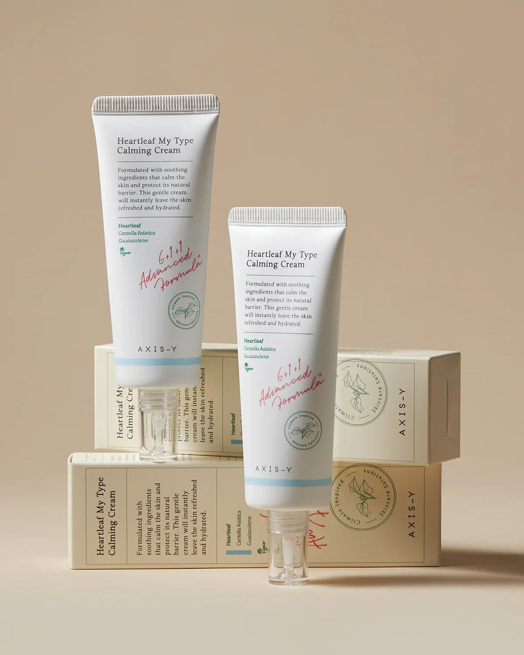 AXIS-Y Heartleaf My Type Calming Cream 60ml Crème Apaisante Peaux Sensibles