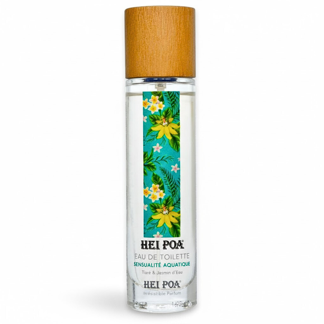 Hei Poa Eau De Toilette Sensualite Aquatique Tiare&amp;jasmin 50ml