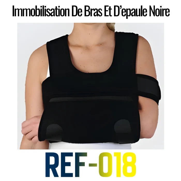 ANNAFIX Immobilisation De Bras &amp; d'epaule Noir REF-018