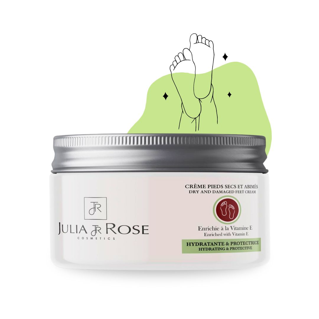 Julia &amp; Rose Creme Pieds a La Vitamine E 100ml