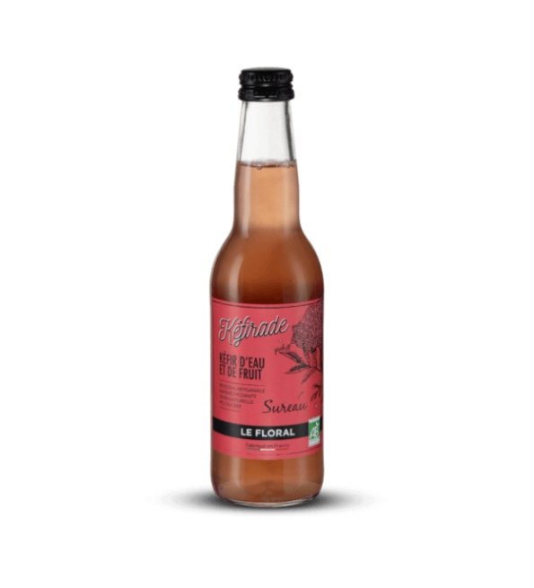 KEFIRADE KEFIR D'EAU ET FRUIT SUREAU 330ML
