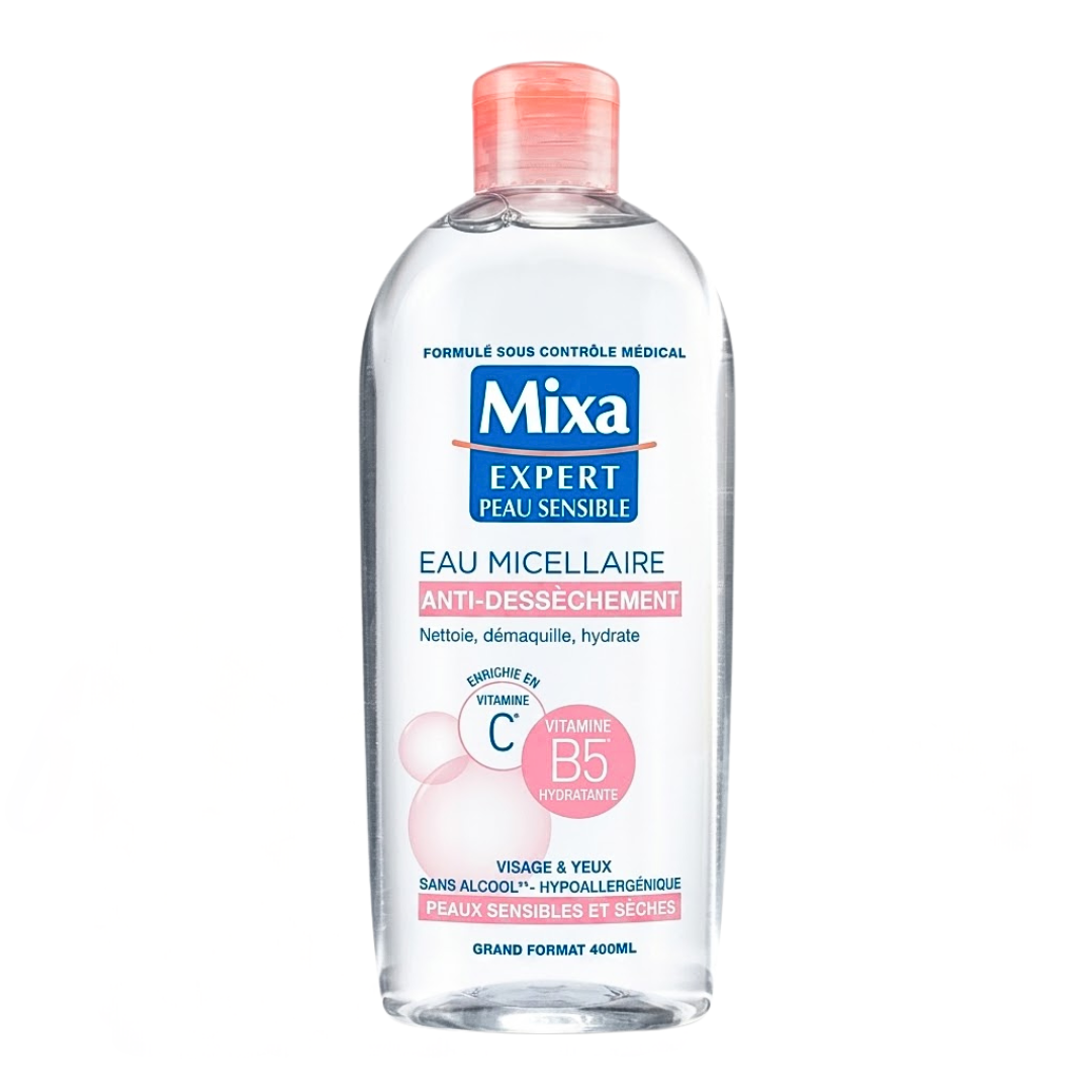Mixa Eau Micellaire Physiologique Peaux Sensible &amp; Seche 400ml