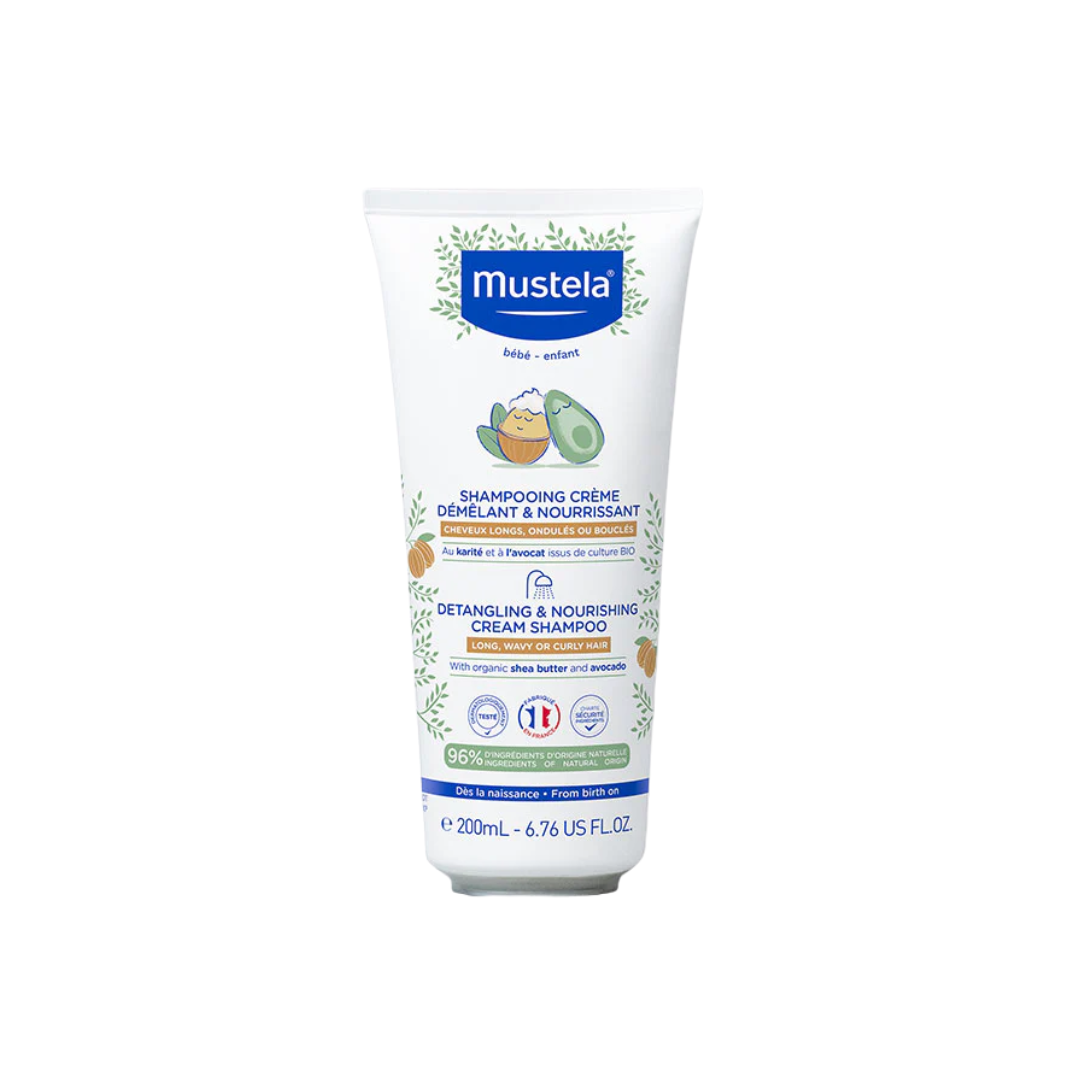 Mustela Shampoing Creme Demelant &amp; Nourissant 200ml