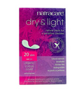 NATRACARE SERVIETTE DRY &amp; LIGHT POUR LEGERE INCONTINENCE 20 Unités
