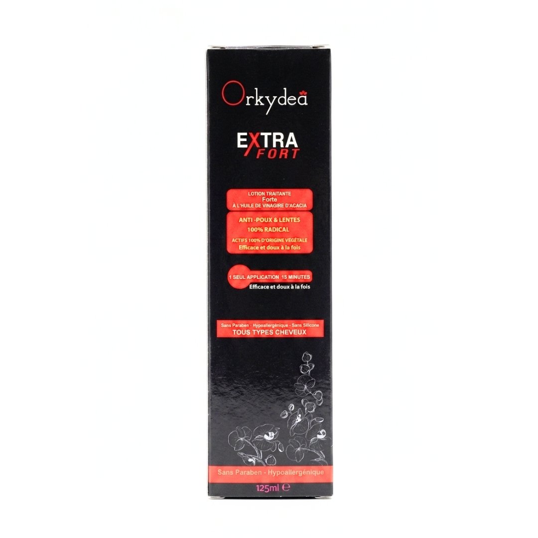 Orkydea Extra Fort Lotion Traitant Anti-Poux Et Lentes 125ml