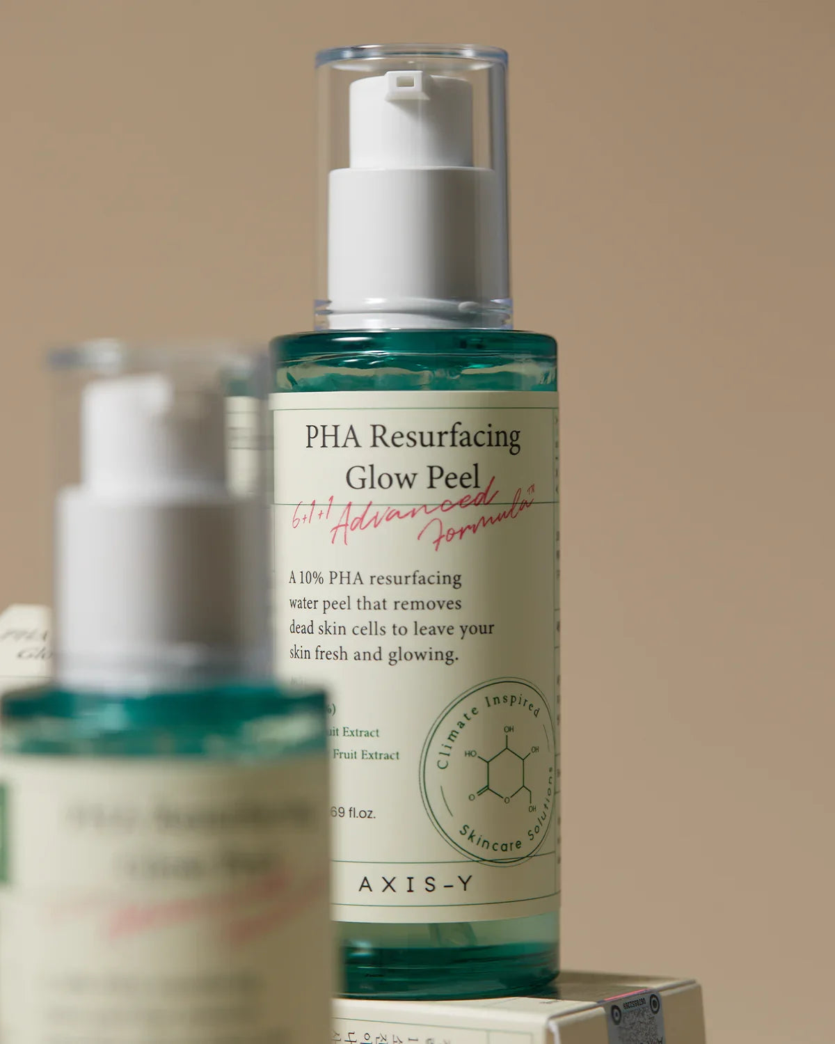 AXIS-Y PHA Resurfacing Glow Peel 50ml Peeling Doux Exfoliant Éclat