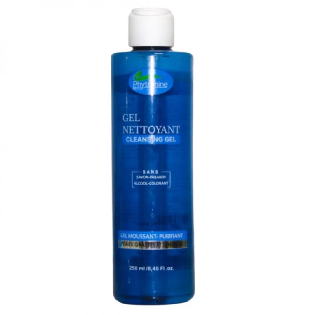 Phytamine Gel Nettoyant Peaux Grasses et Sensibles 250 ml