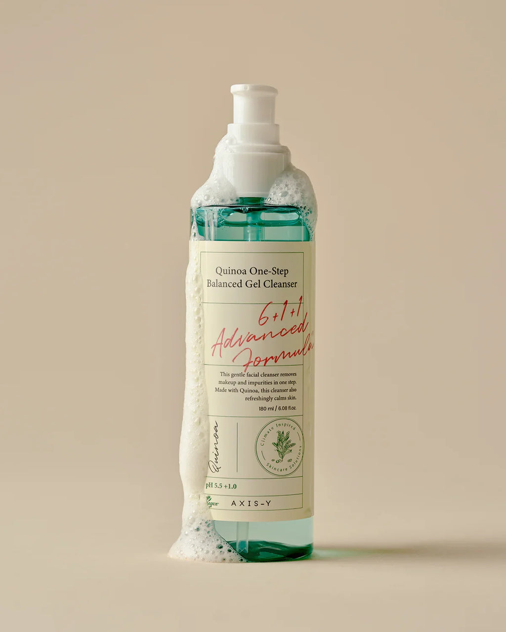 AXIS-Y Quinoa One-Step Balanced Gel Cleanser 180ml Nettoyant Doux Équilibrant