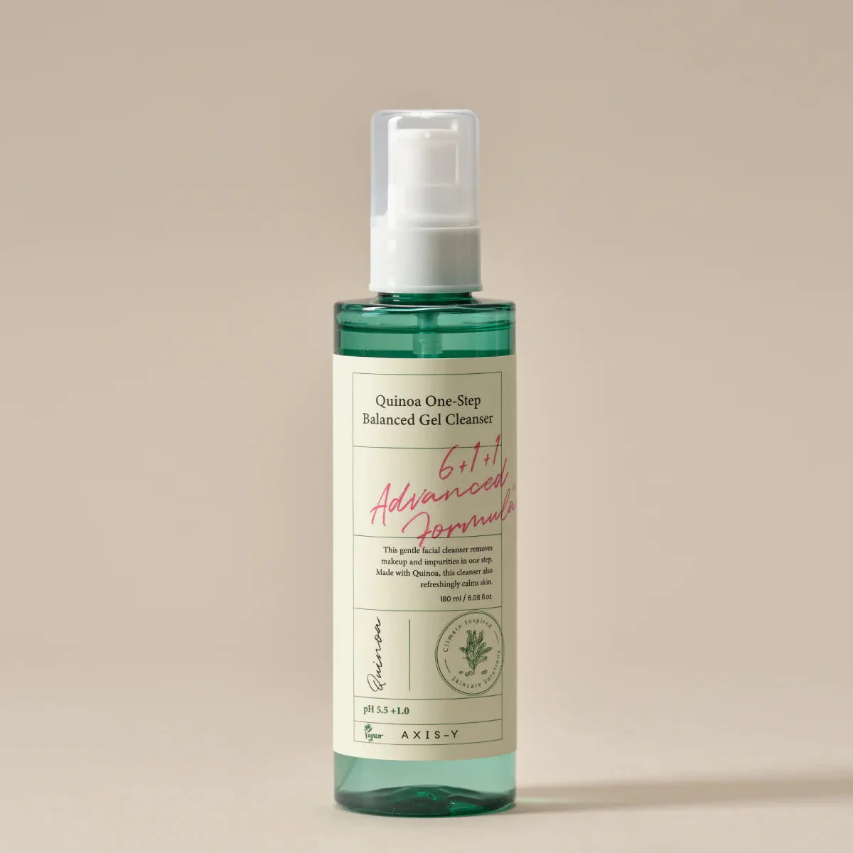AXIS-Y Quinoa One-Step Balanced Gel Cleanser 180ml Nettoyant Doux Équilibrant