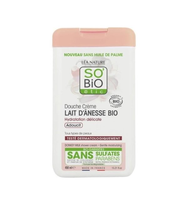 SO BIO DOUCHE CREME LAIT D'ANESSE 450ML