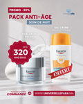 Pack Eucerin Hyaluron-Filler 3X Effect + Sun Fluid Offert - SOIN DE NUIT