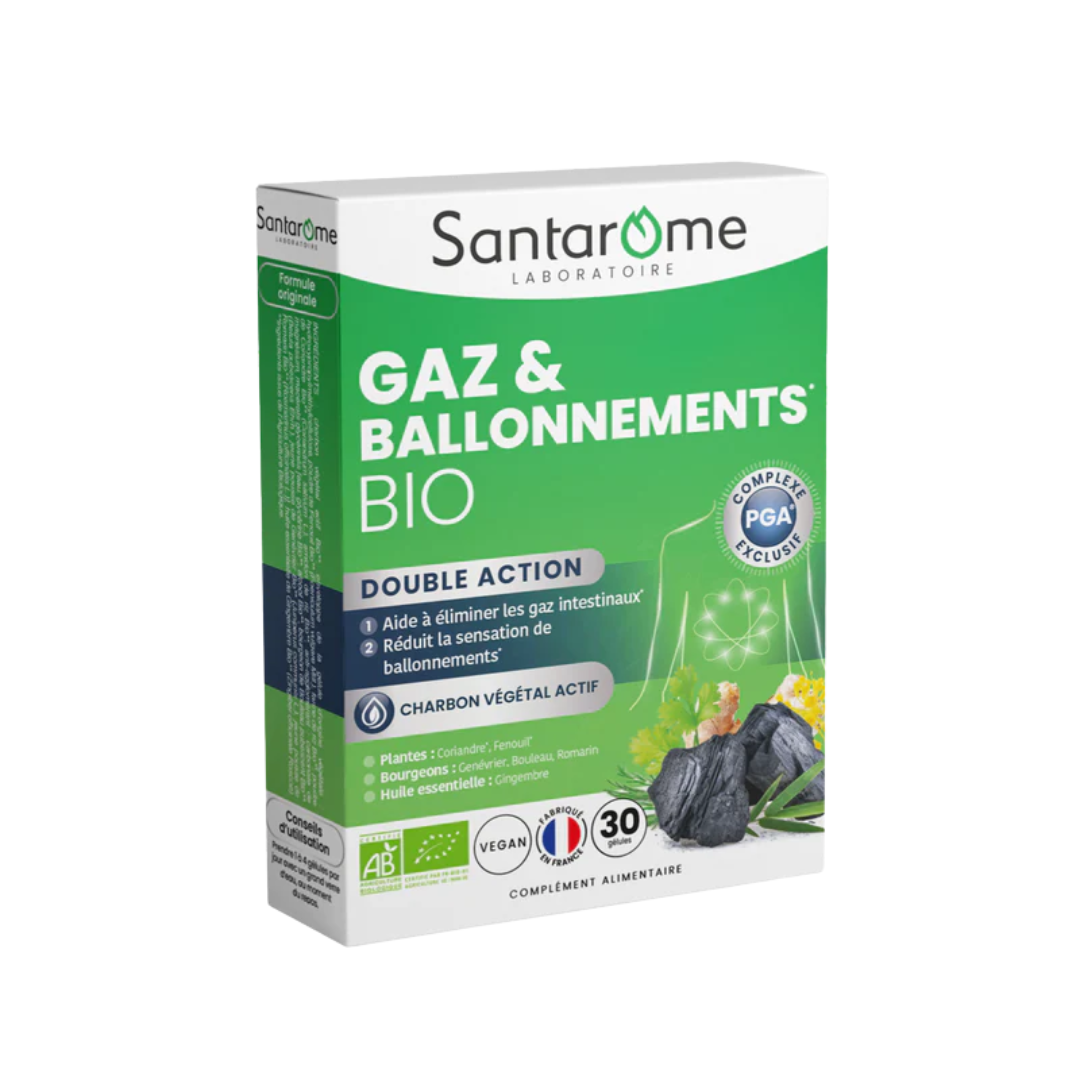 Santarome Gaz &amp; Ballonnements 30 Gelules
