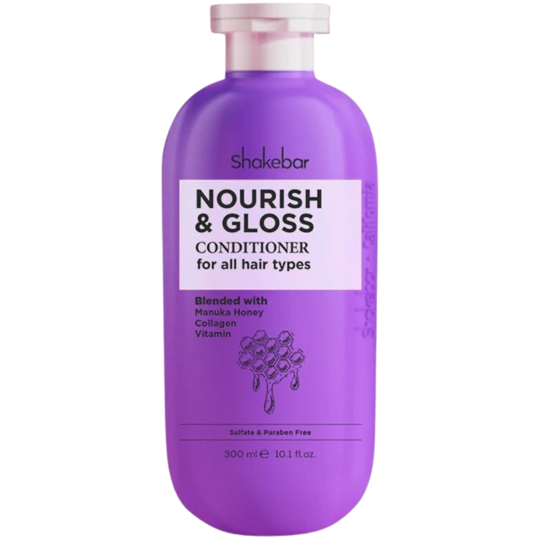 Shakebar Nourish &amp; Gloss Hair Conditioner 300ml