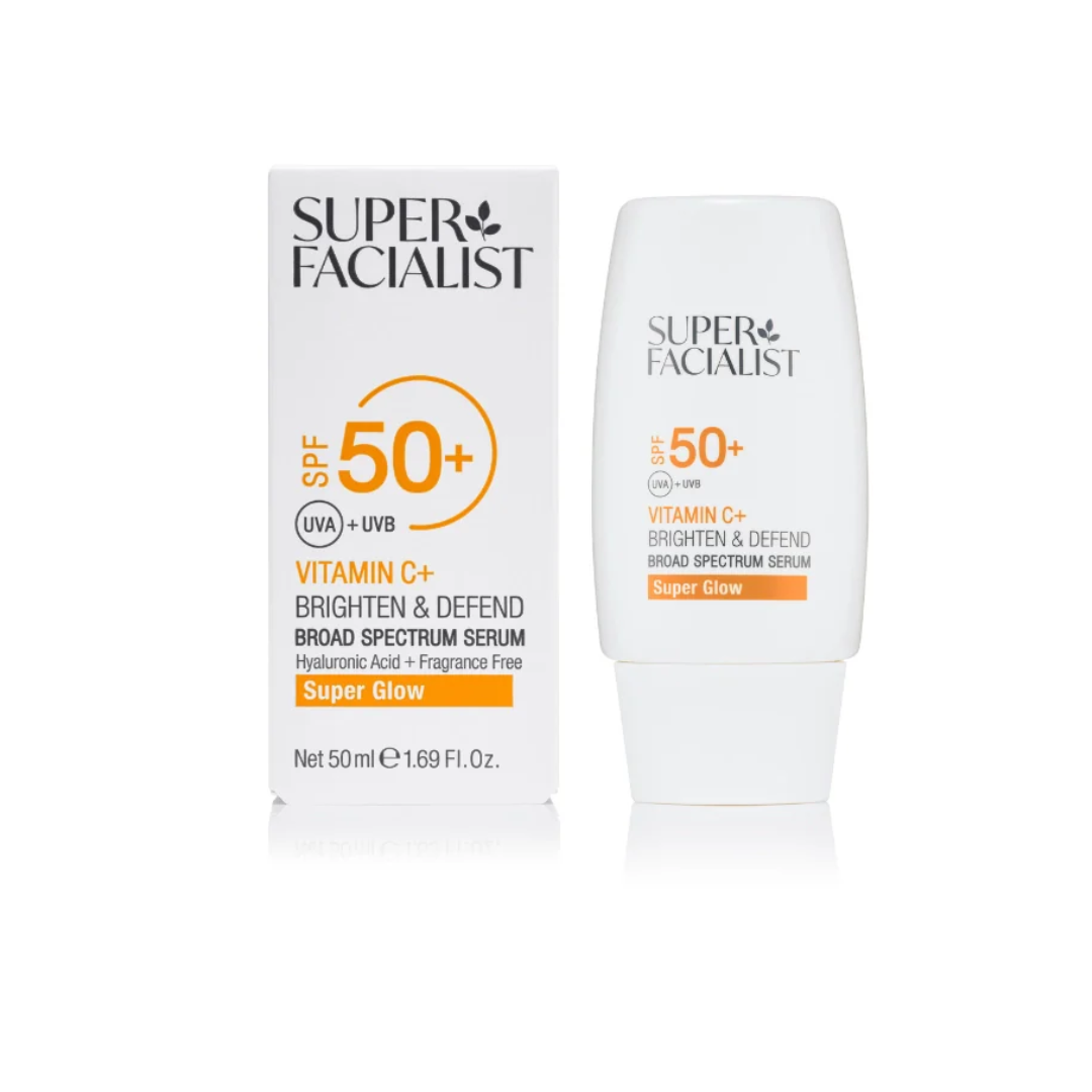 Super Facialist Vitamine C+ Brighten &amp; Defend Broad Spectrum Serum SPF50+ 50ml