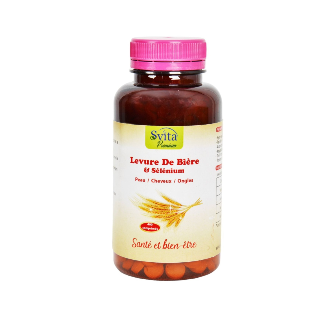 Svita Premium Levure de Biere &amp; Selenium 400 Comprimes