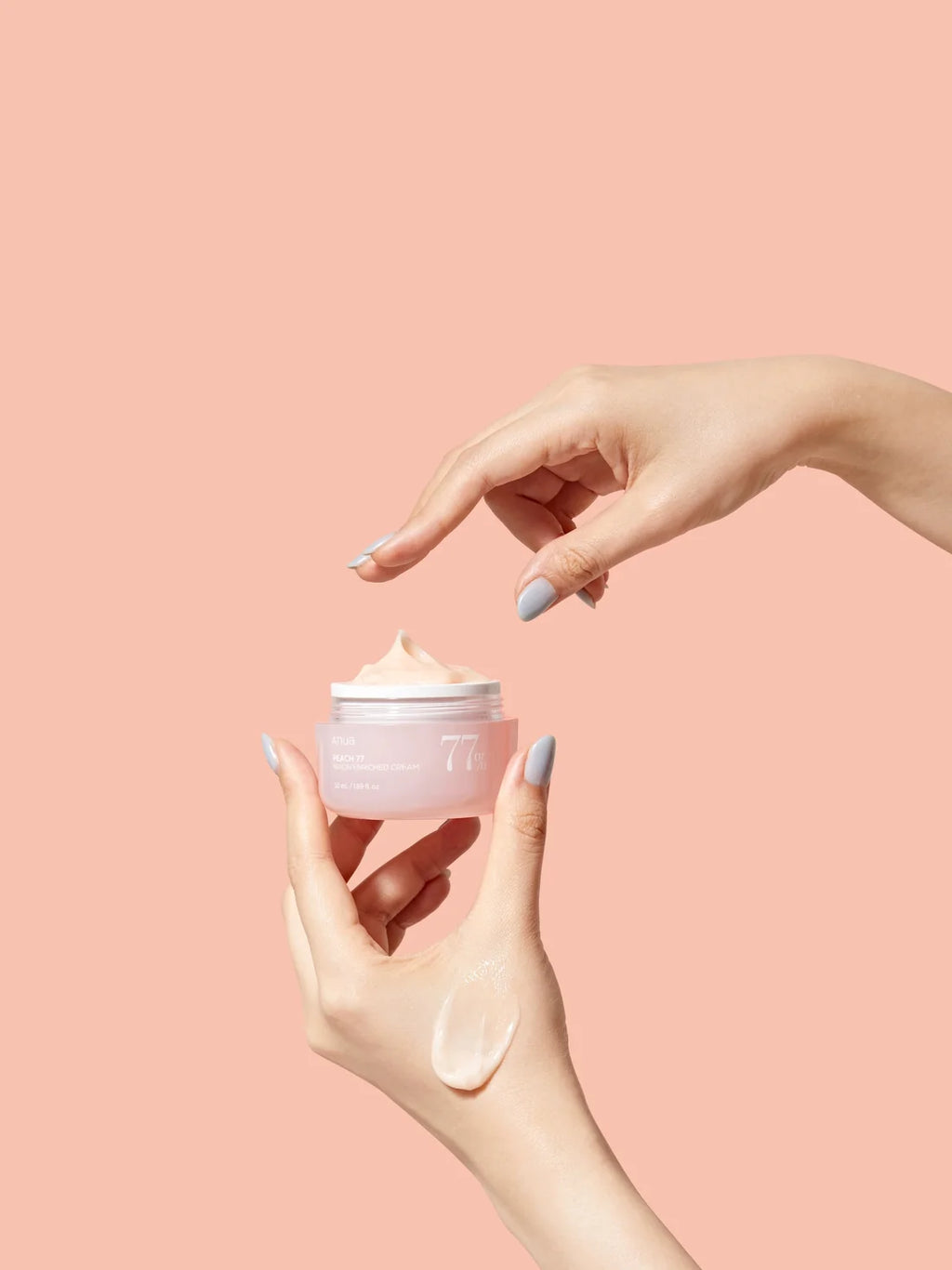 ANUA Peach 77 Niacin Enriched Cream 50ml Crème Hydratante Niacinamide Pêche Éclat